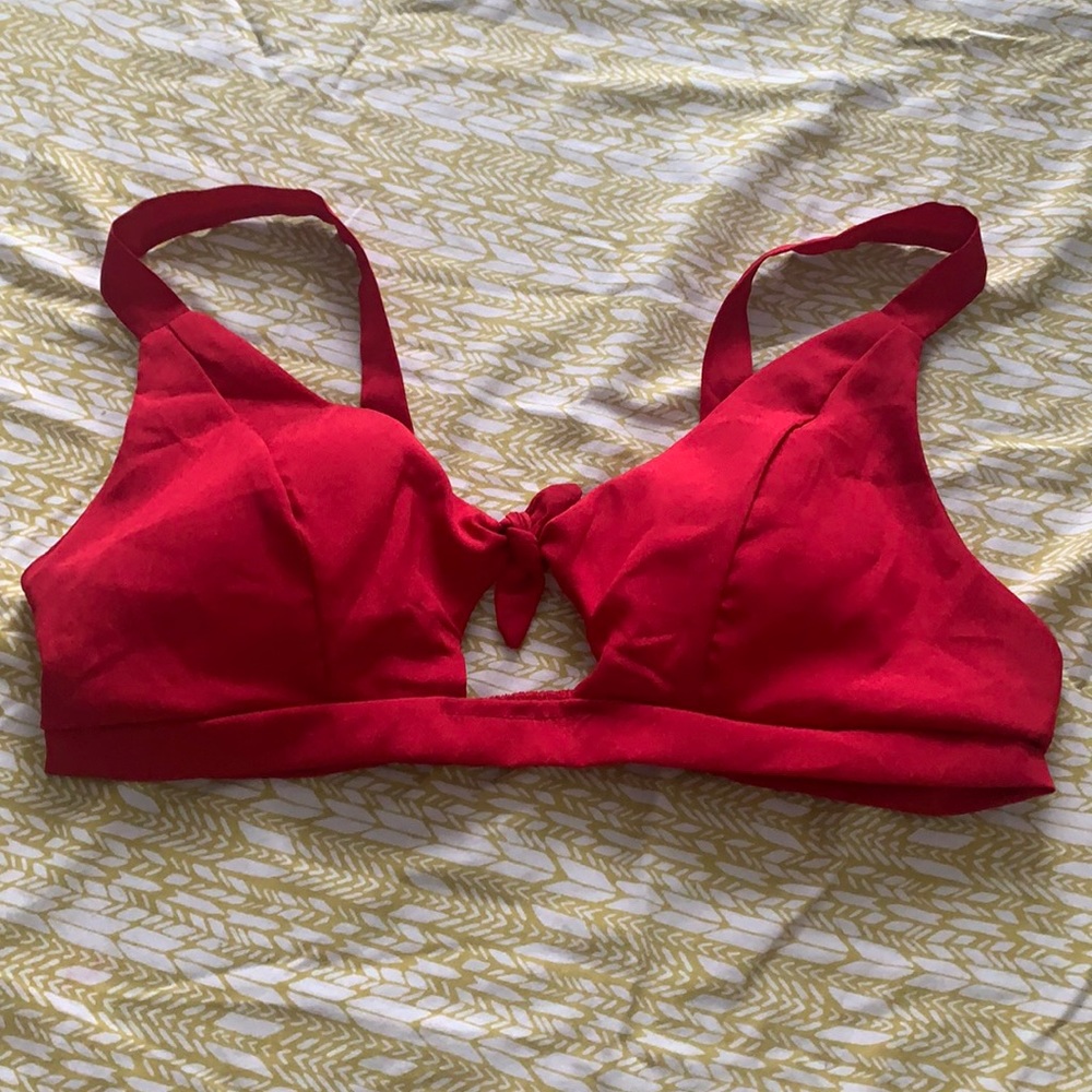 FREE W/ purchase of $10 just add to your bundle. NWOT red lightly padded bra top